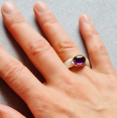 Bonbonring Amethyst